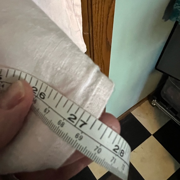 Chico’s Light Pink Linen Shirt - Picture 6 of 7